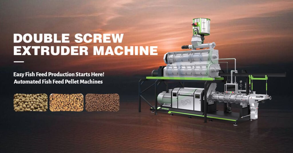 sinking fish feed extrusion machine