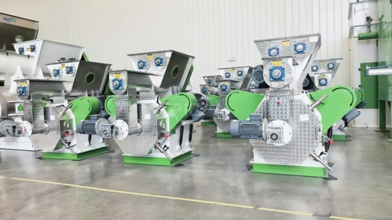 RICHI industrial wood pellet machines for reliable long-term pellet production