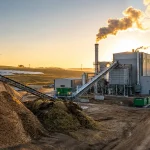 Biomass wood fuel pellet plant for sawdust biomass pellet production
