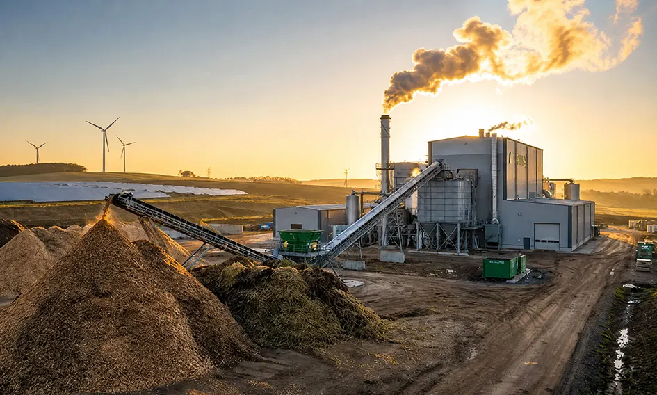 Biomass wood fuel pellet plant for sawdust biomass pellet production