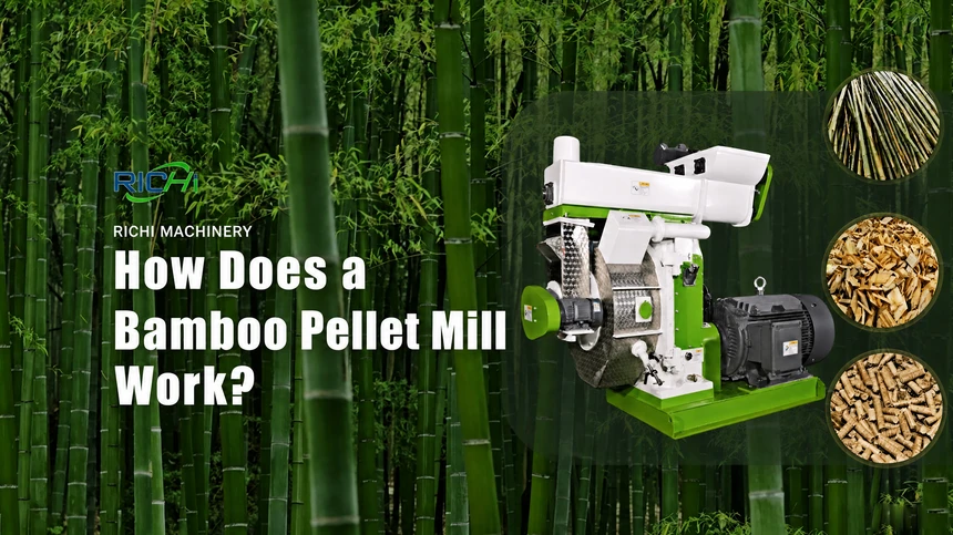 bamboo pellet making machine